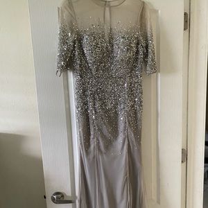 Adrianna Papell sequin dress